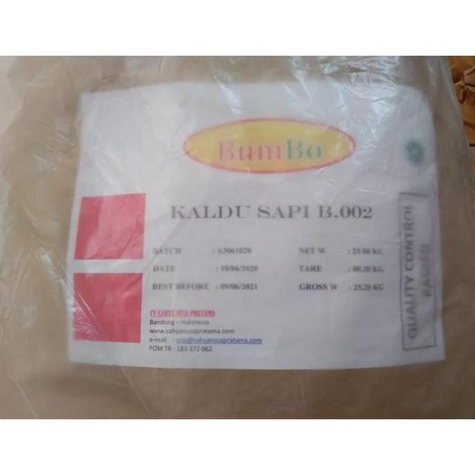 

JH8 Kaldu Sapi HALAL MUI Organik Penyedap Rasa Bumbu Masak 1kg bubuk