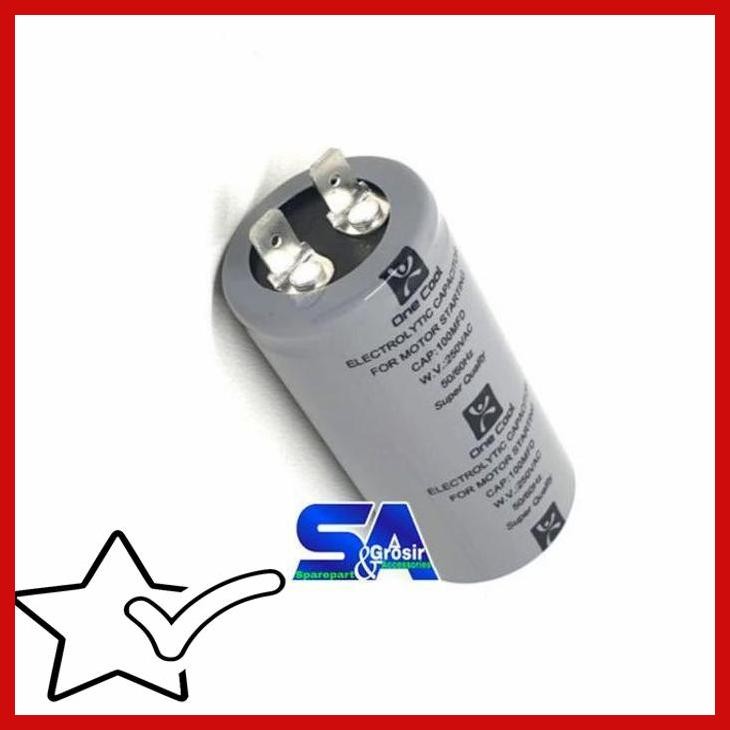 [SAG] KAPASITOR STARTING 100 UF/CAPACITOR 100UF/CAPASITOR STARTING 100MFD