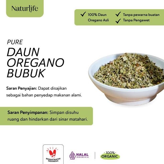 

JH8 Daun Oregano Bubuk dari Naturlife Indonesia