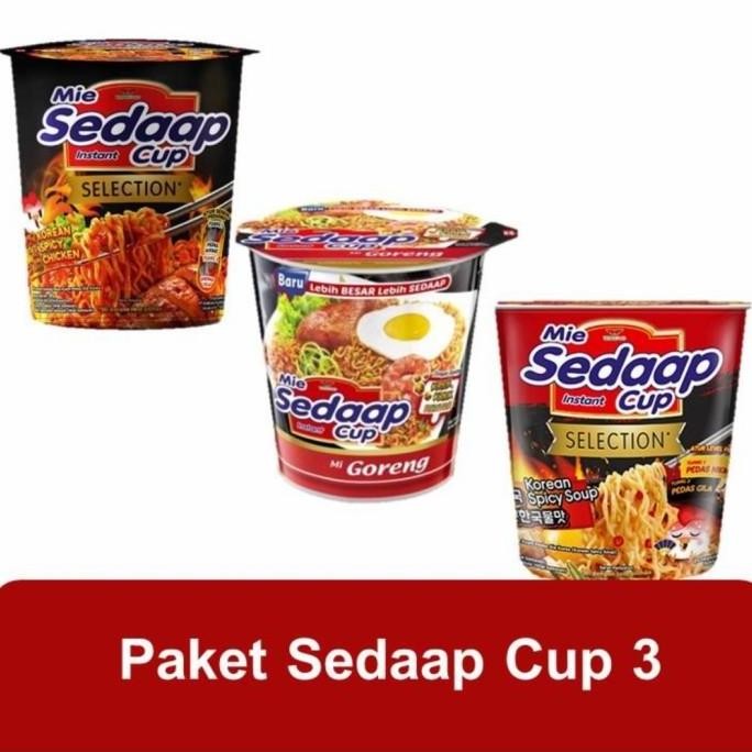 

(Expert) Paket Sedaap Cup 3 pcs