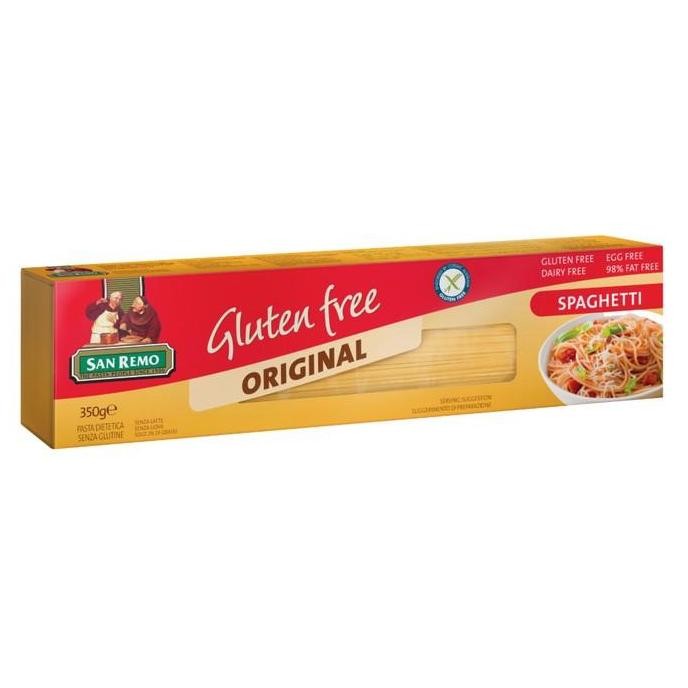 

(Expert) San Remo Spaghetti/Fettuccine/Spirals Gluten Free 350gr Dairy Egg Free