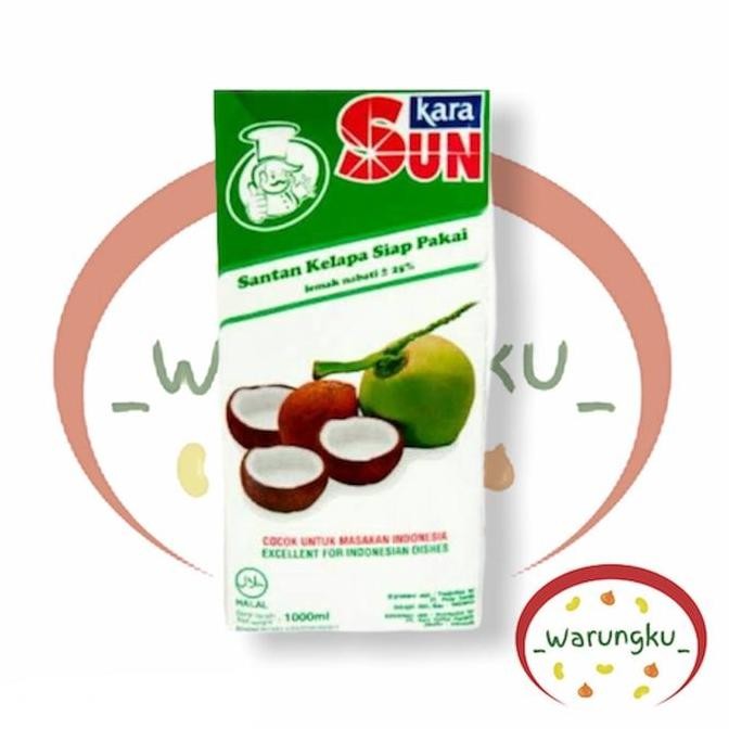 

JH8 SunKara Kara 1L Santan Kelapa Cair