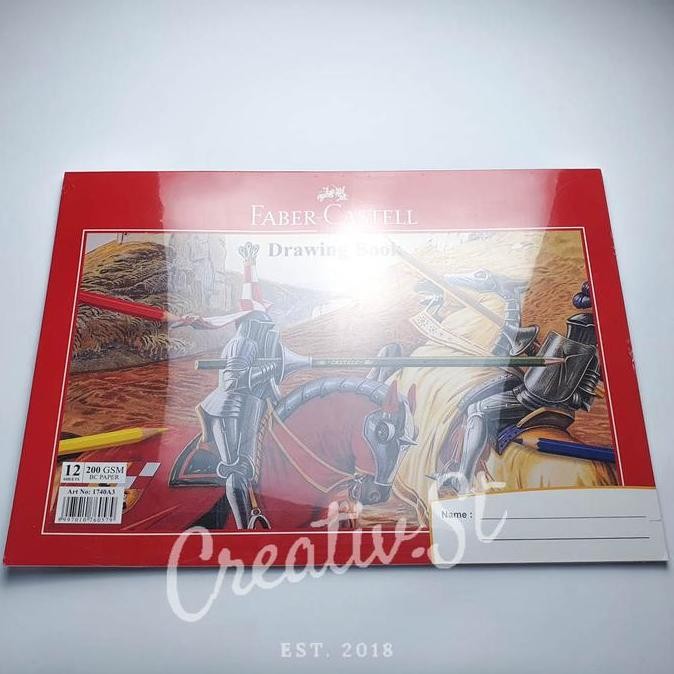 

Sale Faber Castell Faber-Castell Sketch Book Drawing Book A3 Buku Sketsa 42 Cm X 30 Cm 12 Lembar