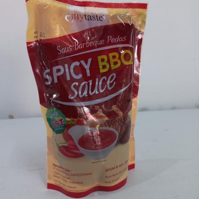 

JH8 Kualitas Terbaik - BBQ Sauce Pedas Lvl 3 My Taste 500 GR Barbeque Saus