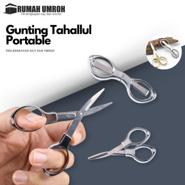 

Rumah Umroh - Gunting Stainless Portable Perlengkapan Haji Dan Umroh