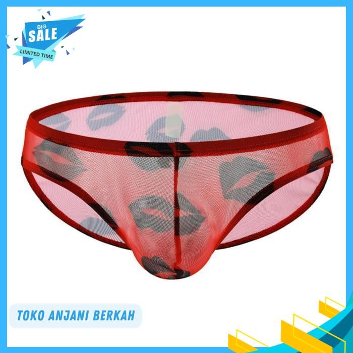 BRIEF SEMI TRANSPARAN CELANA DALAM SEKSI PRIA MEN SEXY UNDERWEAR XK / BRIEF SEMI TRANSPARAN CELANA D