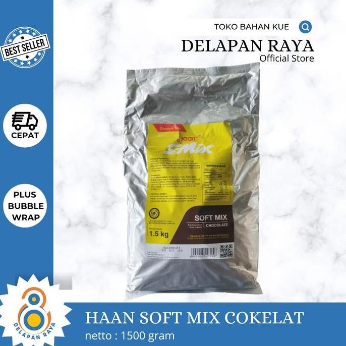 

JH8 HAAN ICE CREAM SOFT MIX 1.5KG - 8Raya