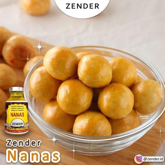 

(Expert) Perisa dan Pewarna Makanan Zender Nanas 20ml