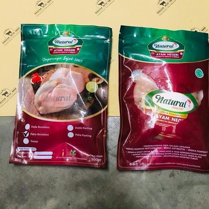 

JH8 Paha Ayam Fillet Probiotik Natural Poultry Williammeatshop