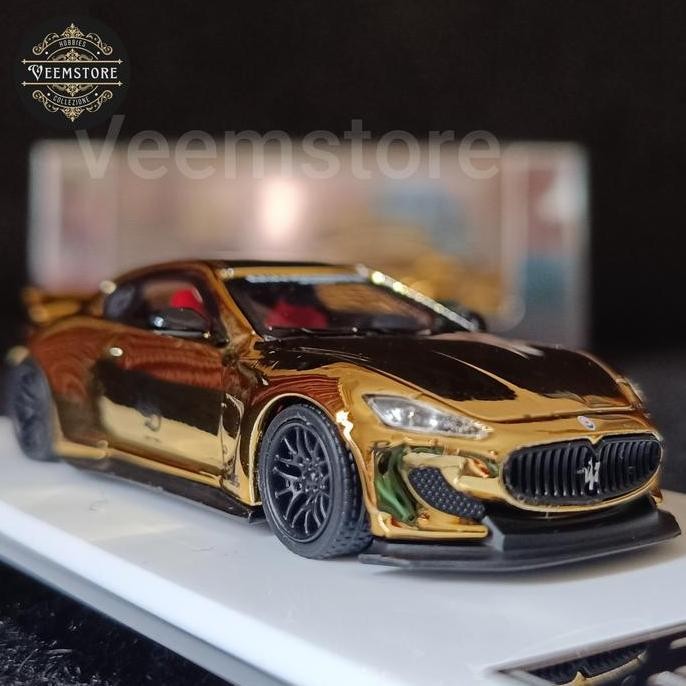 Die Cast 1:64 Maserati Grand Turismo 1st Gen MK1 Sport GTS M145 [HKM] LB Performance