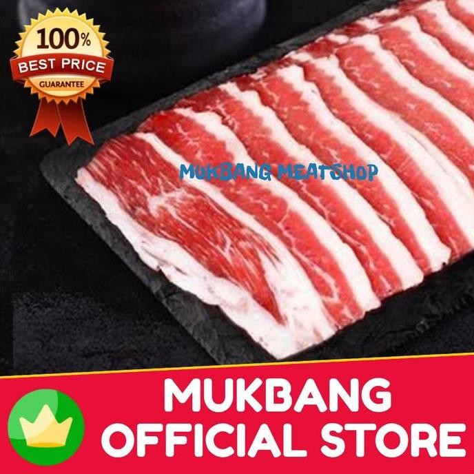 

JH8 PROMO MUKBANG 1KG Premium US beef Yoshinoya shortplate grill slice 1mm