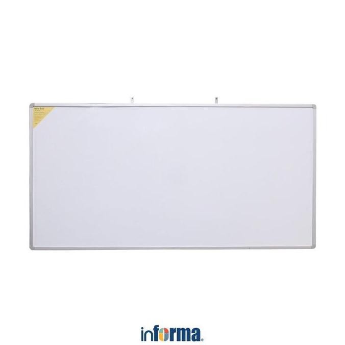 

[geniustore] Informa Whiteboard Gantung 200X100 cm - Putih Whiteboard Papan Tulis Spidol Perlengkapan Kantor Dan Sekolah Peralatan Presentasi