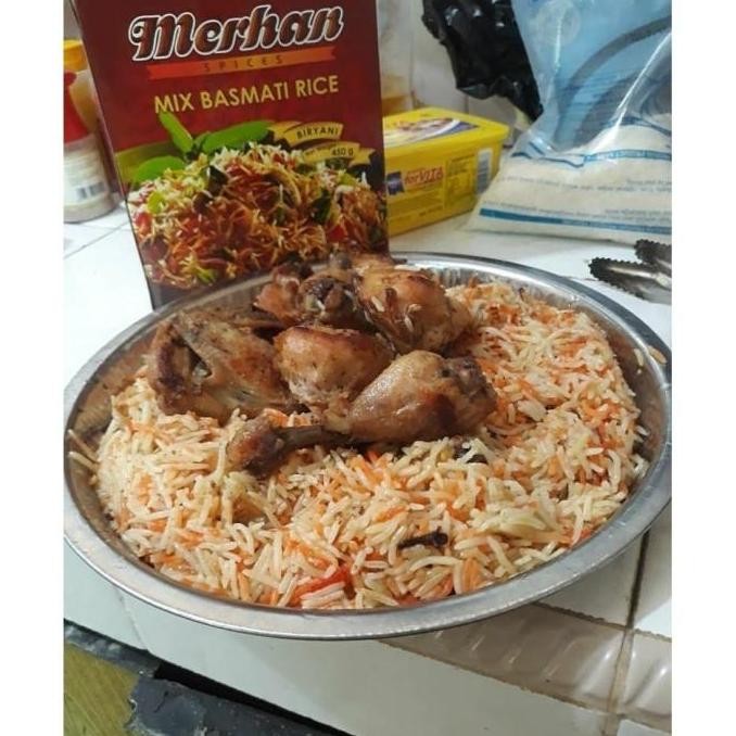 

(Expert) Beras Basmati Instan Merhan Nasi Khas Arab dan Timur Tengah Siap Saji