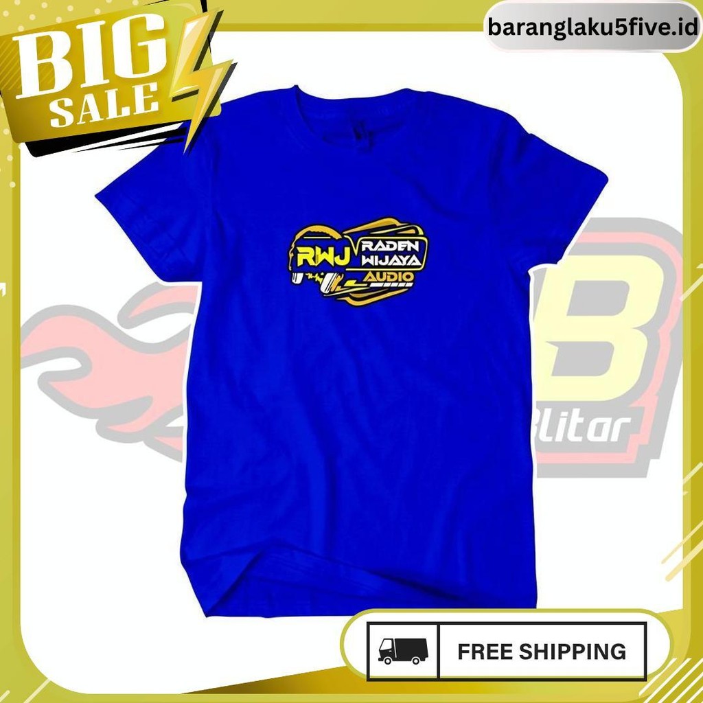 Kaos Rwj Raden Wijaya Audio Kediri Katun Combed Soundbalapblitar Siap Kirim