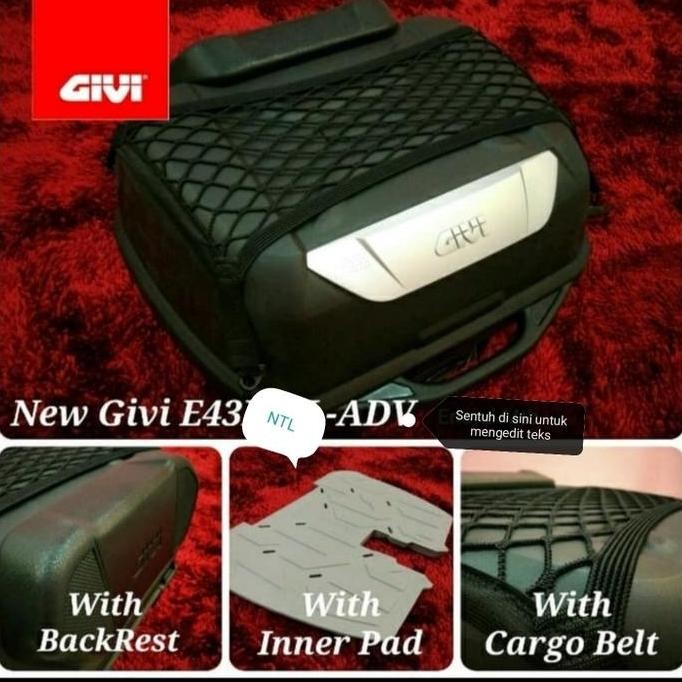 TERMURAH - box givi e43 ntl- ADV