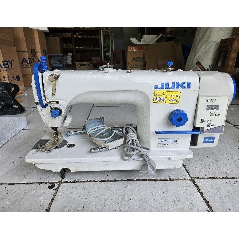 NEW MESIN JAHIT JUKI DIRECT SERVO DDL 9000 ASLI/TIMBUL - BEKAS/SECOND (INCLUDE ONGKIR) [terbaik][ter