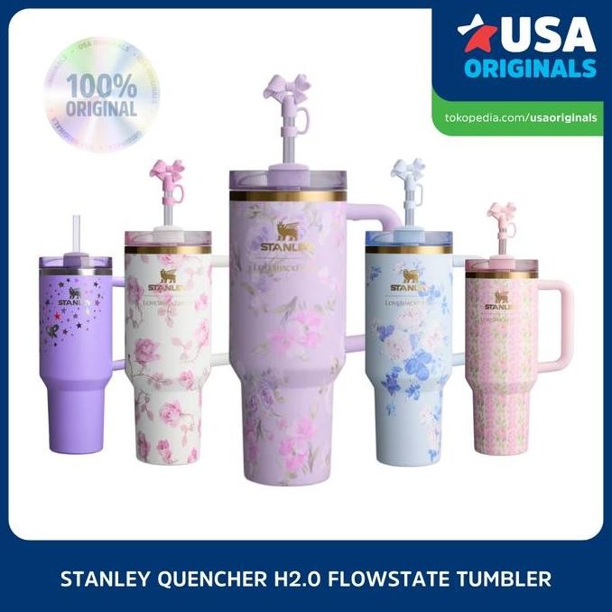 TERMURAH - Stanley Tumbler Cup Limited Edition With Lid And Straw