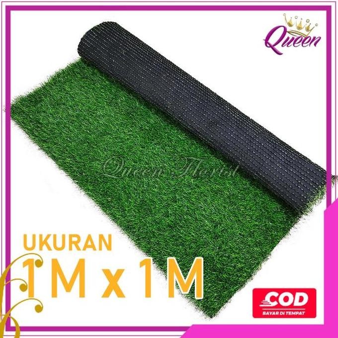 Karpet Rumput Sintetis Swiss Rumput Hijau Artificial, Dekorasi Taman, Import Murah Berkualitas, Rump