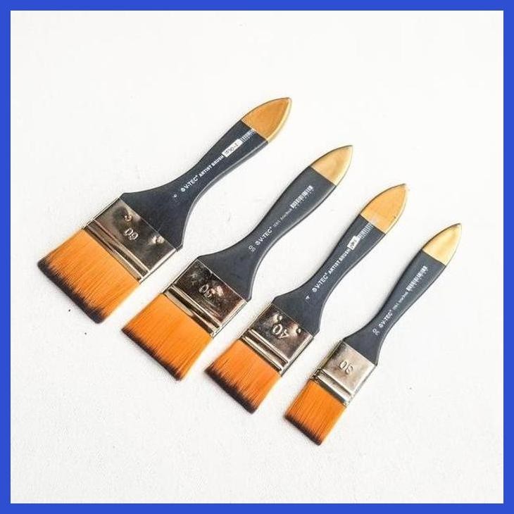 

( SEKOLAH / LUKIS ) DISCOUNT KUAS LUKIS V-TEC 1030-S / PAINT BRUSH (SENI / MENGGAMBAR / ART / KERAJINAN ) GOOD QUALITY