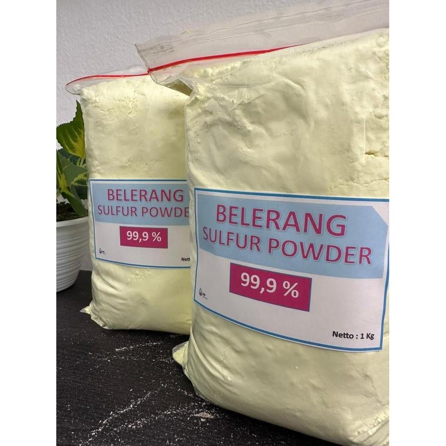 

(Expert) Belerang Bubuk / Sulfur Powder / Belerang Sulfur Kemasan Repack 1 kg