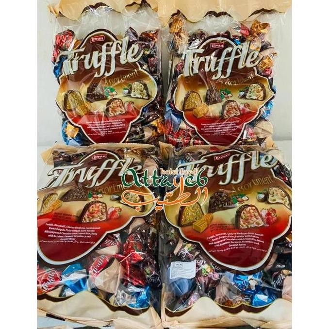 

Coklat Turkey Elvan Truffle Assortment Chocolate Truffle 1kg Coklat Turkey Original