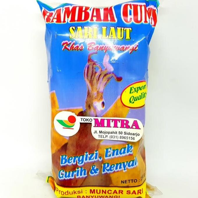 

SARI LAUT RAMBAK CUMI KHAS BANYUWANGI 250gr
