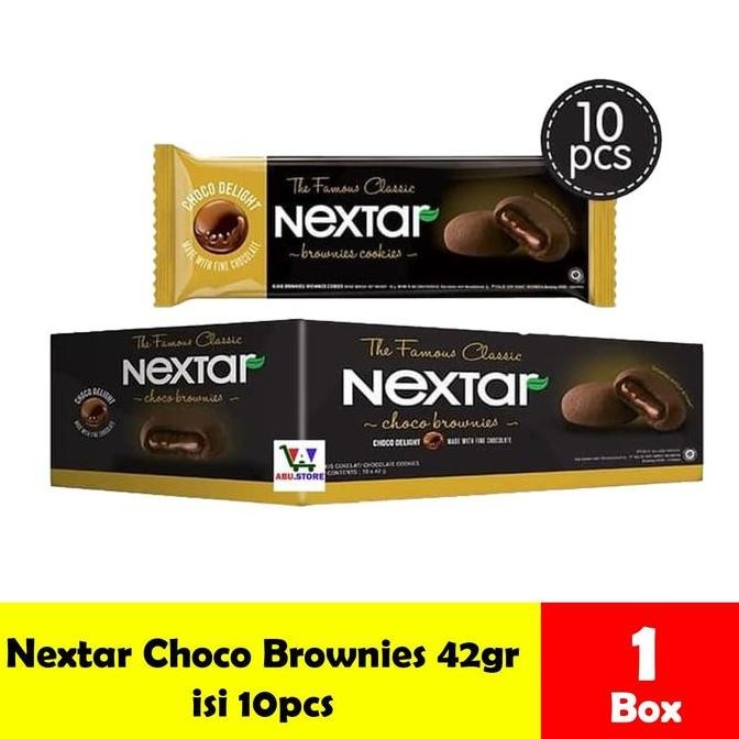

Nextar Choco Brownies kemasan box - isi 10 pcs 42gr
