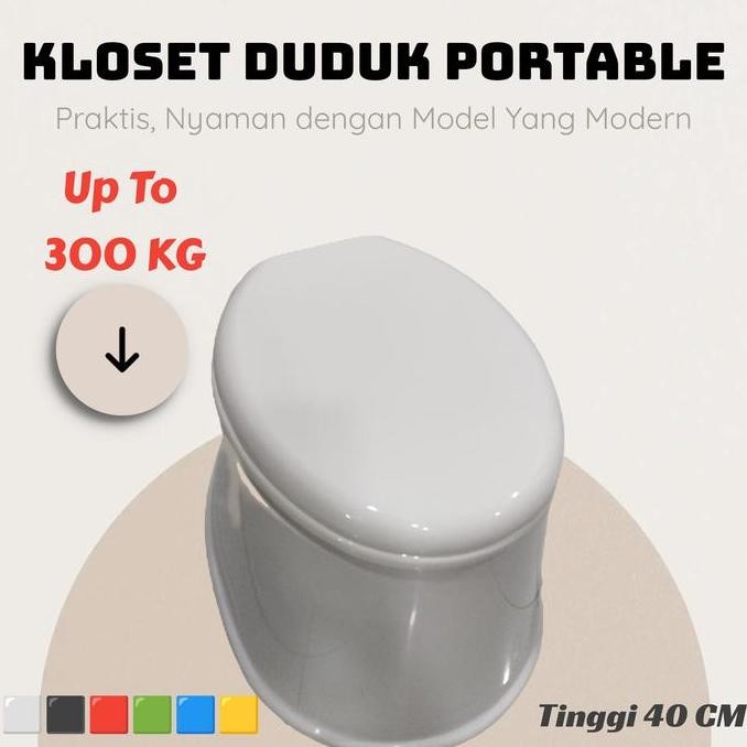 Kloset Duduk Portable / Kursi Kloset Jongkok