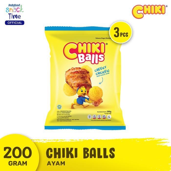 

Chiki Ball Ayam 200 Gr - 3 Pcs