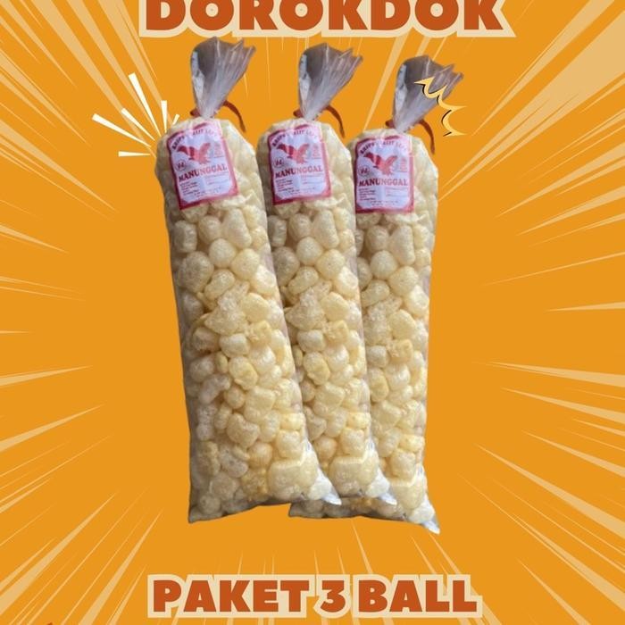 

Paket Hemat 3 Ball Krupuk Kulit Sapi Asli Food Cemilan Snack Makanan Kerupuk Murah Pedas Rambak Keripik
