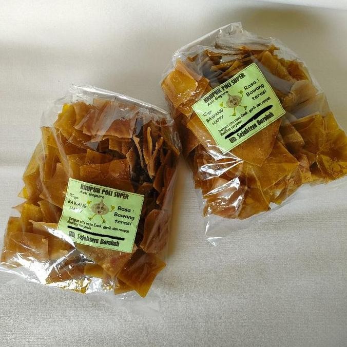 

1Kg Kerupuk Puli Bawang Mentah Khas Gapura Sumenep Madura Enak Renyah Gurih Krupuk