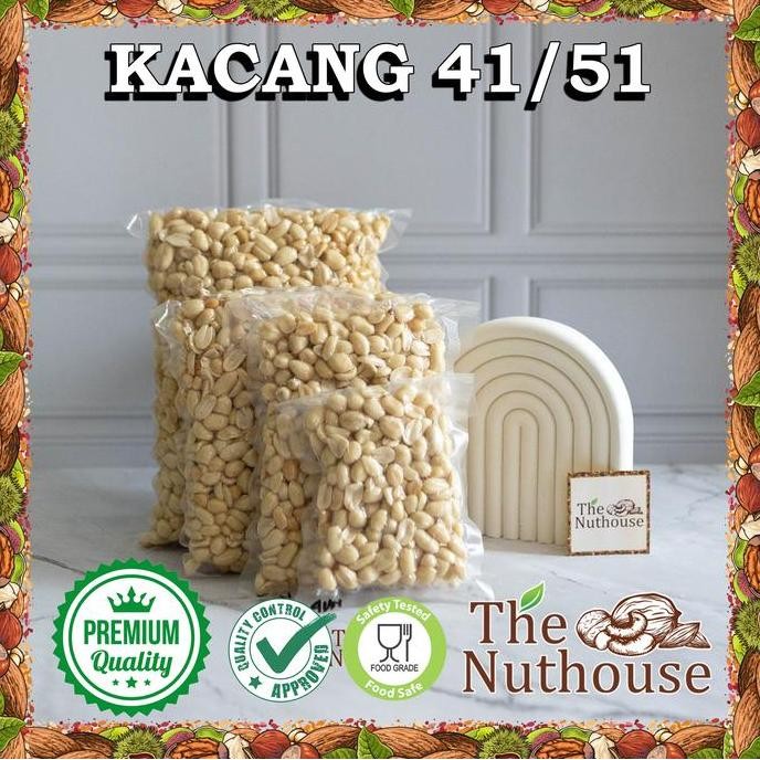 

1kg Kacang Tanah Kupas / Blanched Peanut Kernel Size 41/51 (Sedang)