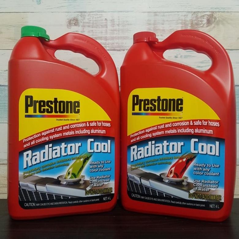 Air radiator prestone 4 liter / Prestone radiator coolant AST