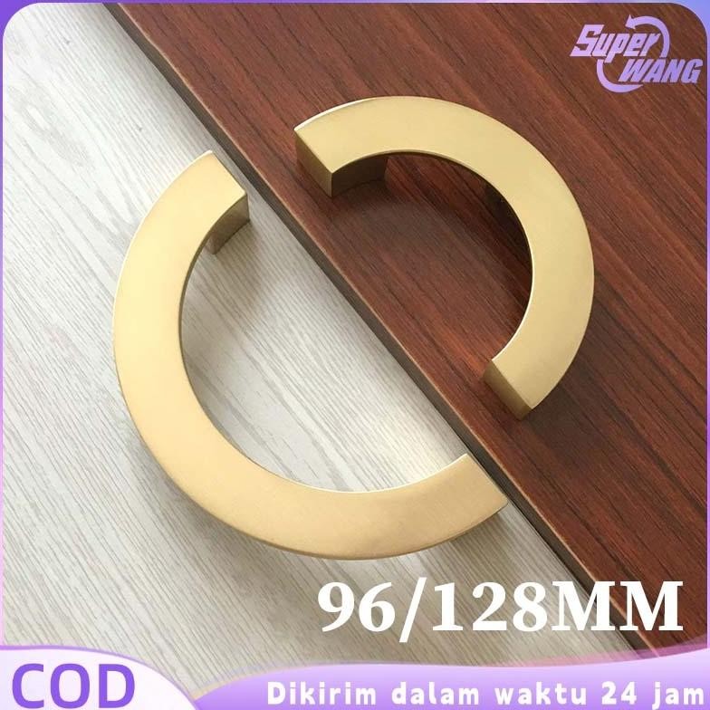 Handle Lemari Panjang Gagang Pintu Lemari Minimalis Handle Tarikan Laci Handel Pintu Lemari Half Cir