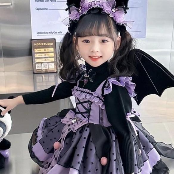Kostum Kuromi Anak Kostum Kter Anak Dress Kuromi Cosplay Kuromi