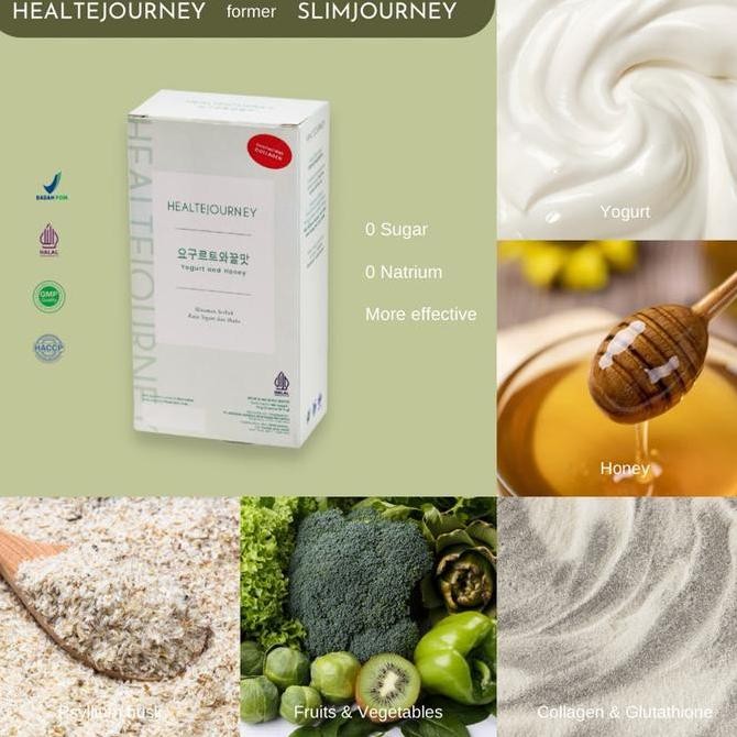 

JH8 Healtejourney minuman serbuk rasa yogurt dan madu