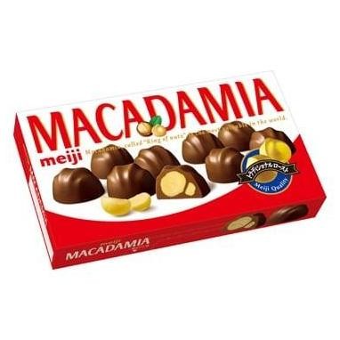 

Coklat Meiji Macadamia dan Almond asli Jepang