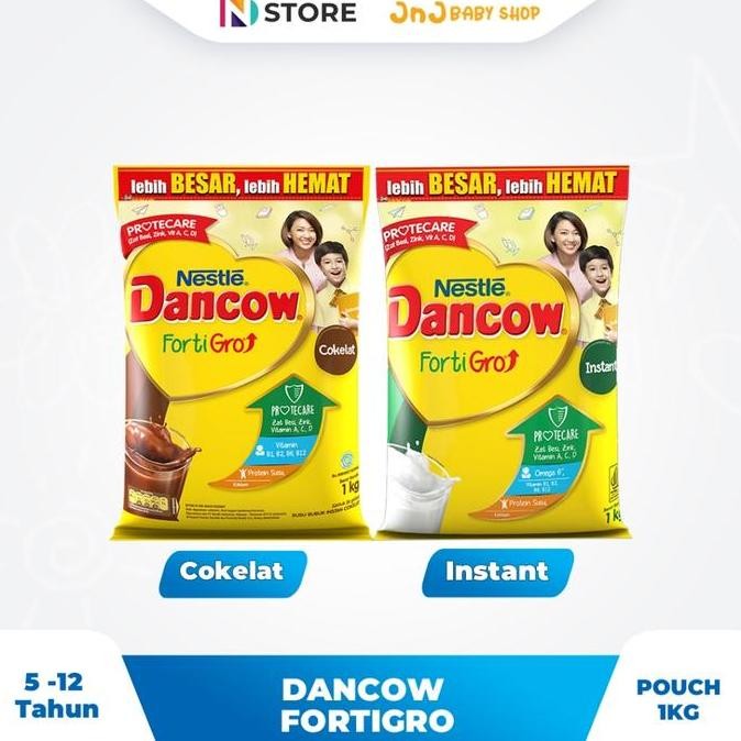 

JH8 Dancow Fortigro Instant/Cokelat Pouch 1kg