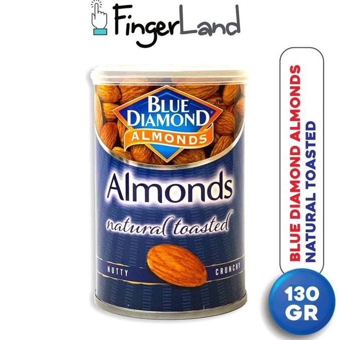 

BLUE DIAMOND Natural Toasted Almonds 130 Gram Kacang Almond Panggang