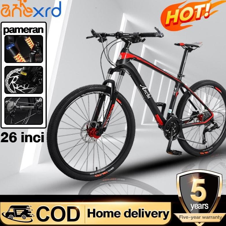 Murah Anchi StockSepeda Gunung 26 Inci Sepeda Gunung Murah 2.0 Frame Alloy Sepeda Gunung Polygon Sep