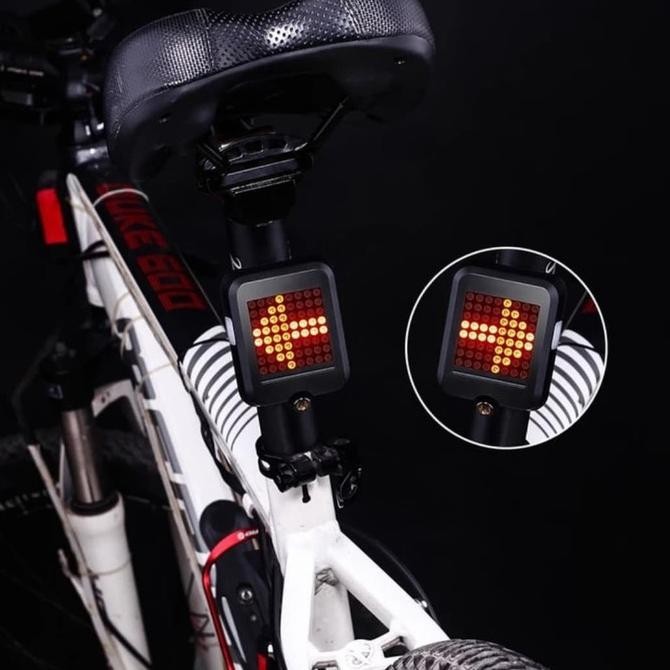 ''Terlaris" Lampu Led Sepeda/Lampu Sein Belok Kanan Kiri Dan Stop Otomatis 64 Led Murah