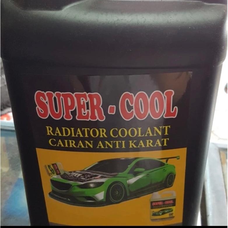 COOLANT SUPER COOL 5 LITER COOLANT RADIATOR MOBIL AST
