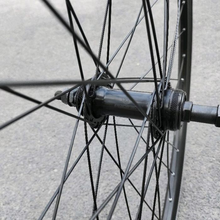 Wheelset Sepeda 26 United Double Wall Roda Jadi Velg Rims Rim Hub Freehub Bos Bosch Jari Jari Lubang