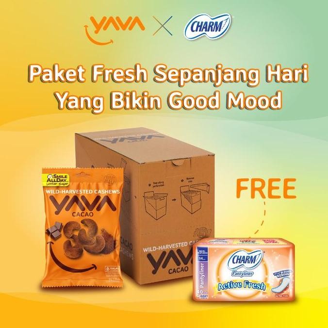 

YAVA Carton Pack Cashew Cacao ( 10 x 35g )