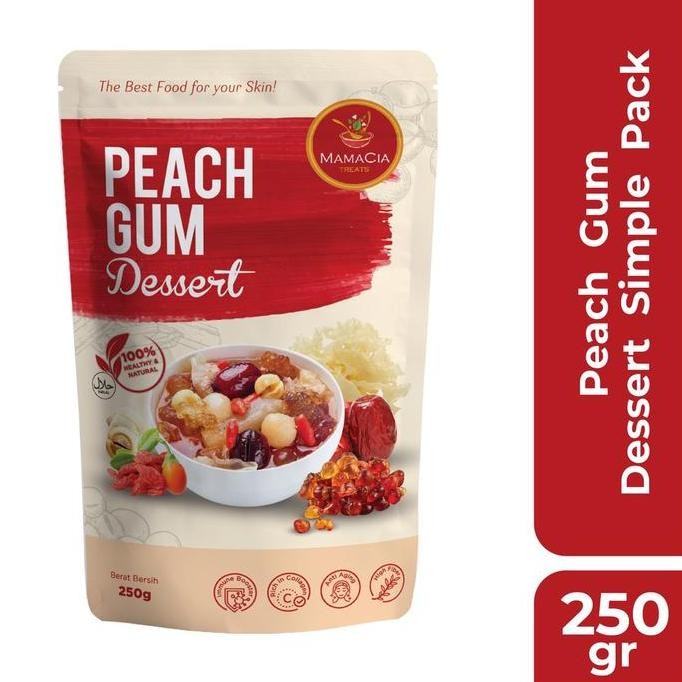 

Mamacia Treats Peach Gum Dessert Simple Pack
