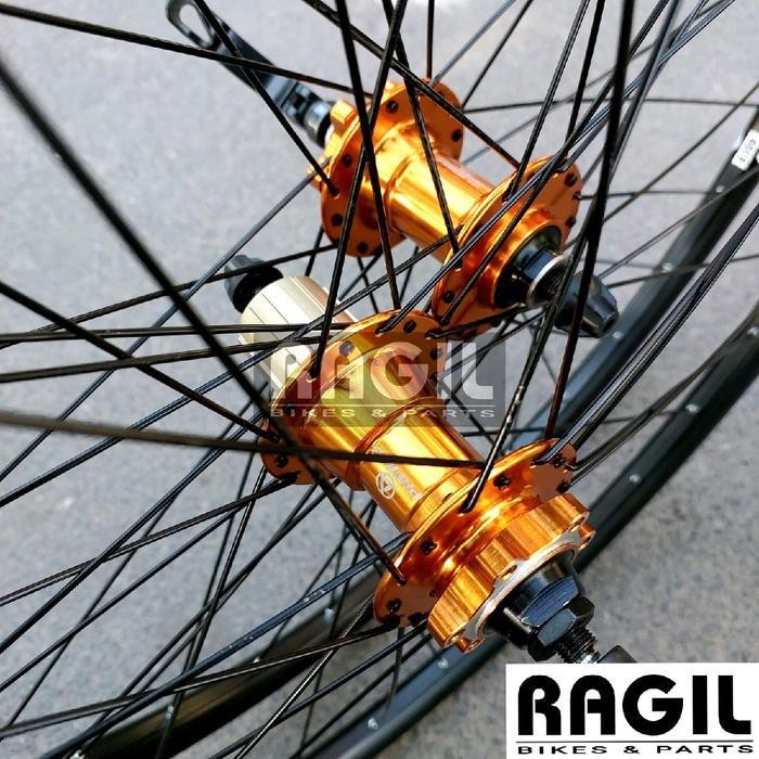 Wheelset Sepeda 27.5 Araya Hub Freehub Pacific Slup Cassette 7 8 9 10 11 Speed Jangkrik Velg Rim Rim