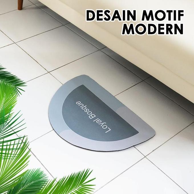 Produk Unggulan] ESGE KESET KAMAR MANDI 60CM X 40CM DAYA SERAP TINGGI ANTI LICIN PREMIUM KESET ANTI 