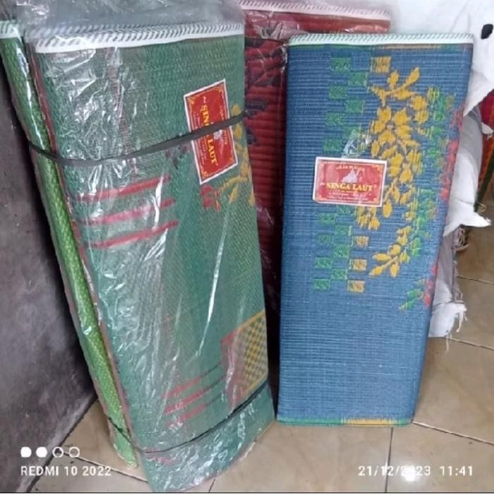 Tikar Plastik Naga Laut Jumbo 2x3 meter ( 200 x 300 ) Tikar Tenun Mendong