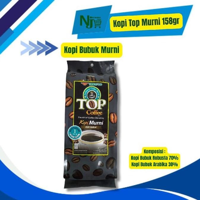 

JH8 Kopi bubuk TOP Murni 158gr FREE GELAS