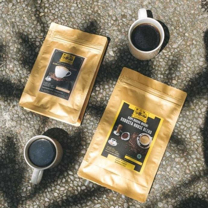 

JH8 Kopi Bubuk Harum Premium Coffee Roasted Bean Premium Kopi Tubruk 200 gr Espresso Hitam Halus Robusta Kental